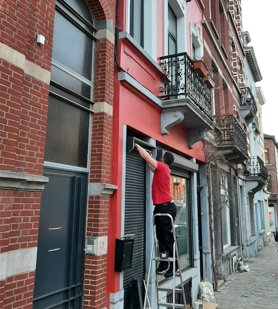 Intervention volet roulant à Waterloo par Evrard Volet