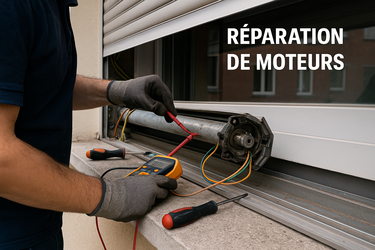 Réparation moteur volet roulant à Drogenbos